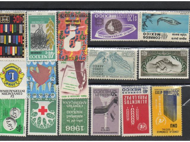 Photo Mexique timbres divers image 2/6
