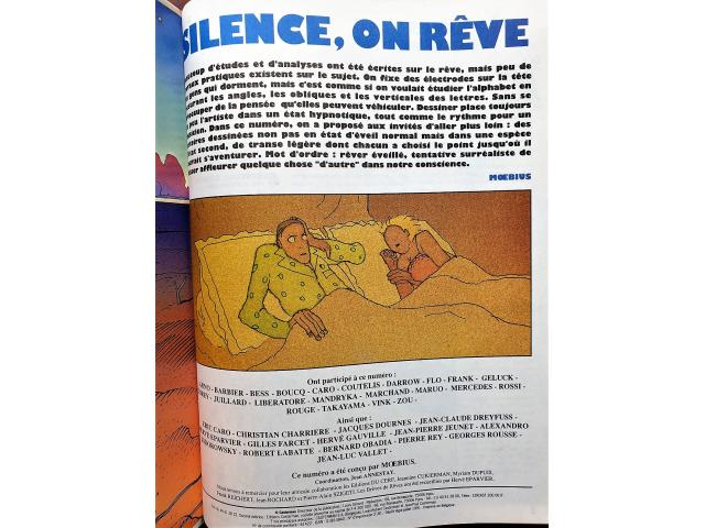 Photo Moebius  - Silence, on rêve  (A suivre) image 2/5