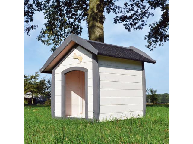 Photo Niche design Oscar L - M - XL niche chien abri chien niche géante niche XL cabane chien abri bois ni image 2/6