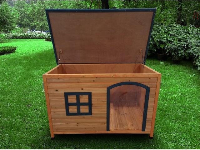 Photo Niche XXL grand format abri chien GEANT niche GEANTE maison chien cabane chien image 2/4