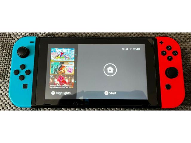 Photo Nintendo Switch avec 13 jeux image 2/6