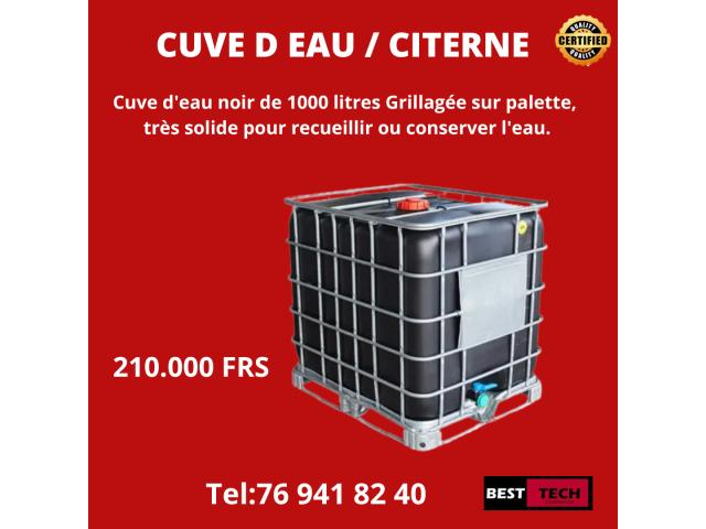 Photo NOUS VOUS PROPOSONS DES CUVE D’EAU/ CITRERNE  A TRES BON PRIX image 2/2