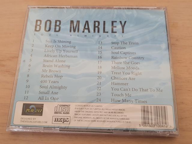 Photo nouveau cd audio bob Marley soul almighty sous blister image 2/2