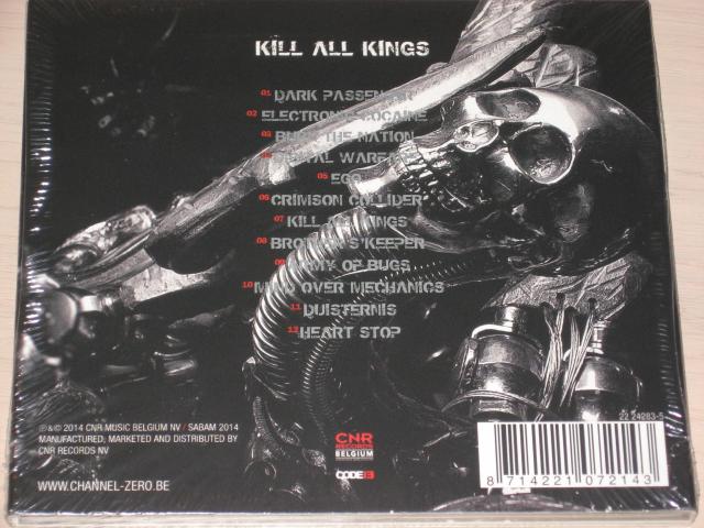 Photo Nouveau cd audio Channel Zero Kill all kings sous blister image 2/2