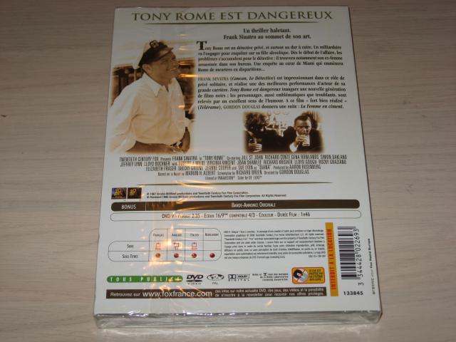 Photo nouveau dvd tony rome est dangereux sous blister image 2/2