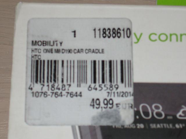 Photo Nouveau HTC One (M8/M8s) Premium Car Kit image 2/5