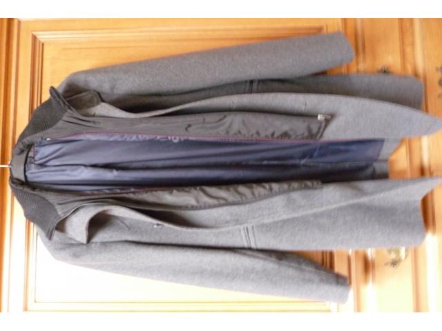 Photo Nouveau manteau jamais porté neuf gris en laine image 2/2