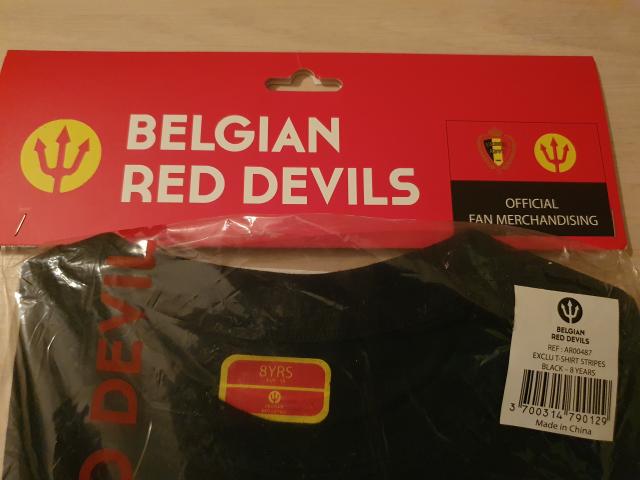 Photo Nouveau t-shirt belgian red devils taille 8 ans image 2/6