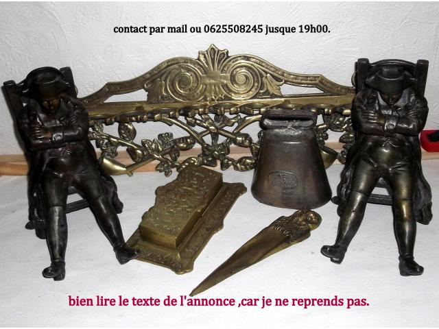 Photo objets-bronze-cuivre doré-ideal braderie ou autres. image 2/4