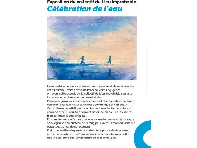 Photo Ode à l'eau - Célébration de l'eau - Lecture Anthologie de l'eau image 2/4