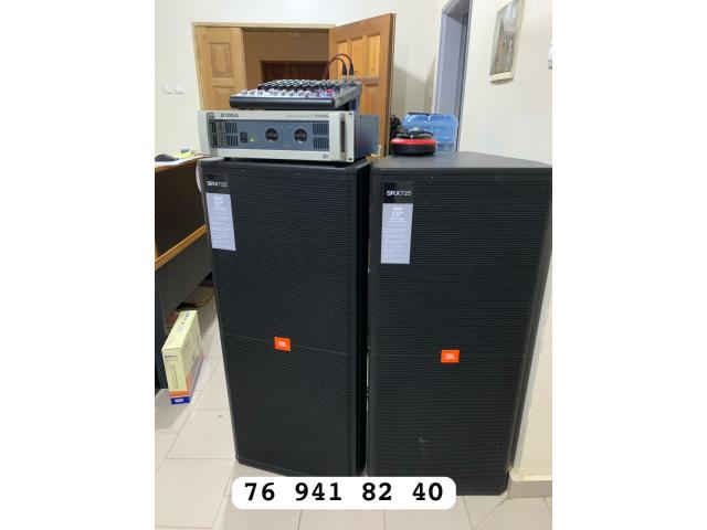 Photo PACK DE SONORISATION JBL 725  A VENDRE AU SENEGAL image 2/3
