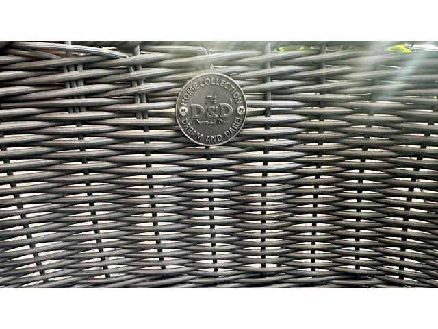 Photo Panier en osier pour chats/petits chiens, gris- Comme neuf image 2/3
