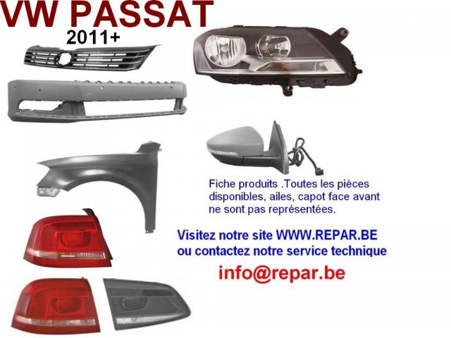 Photo pare-choc VW PASSAT CC   REPAR.BE   TECHNICAR image 2/4