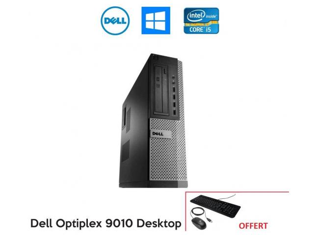 Photo PC Dell Optiplex 790 SFF QuadCore i5 3.1Ghz 4Gb 500Go wifi Win 10 image 2/3