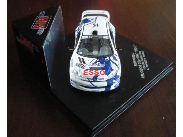 Photo Peugeot 206 WRC Esso tour de Corse 1999 Skid 1/43 image 2/6