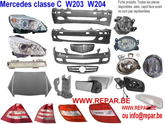Photo phare MERCEDES cl. B W245   REPAR.BE    TECHNICAR image 2/5