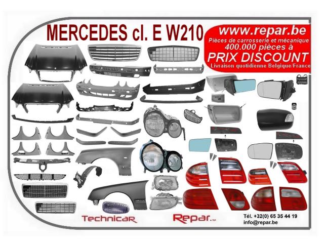 Photo phare mercedes classe E 211   REPAR.BE image 2/2