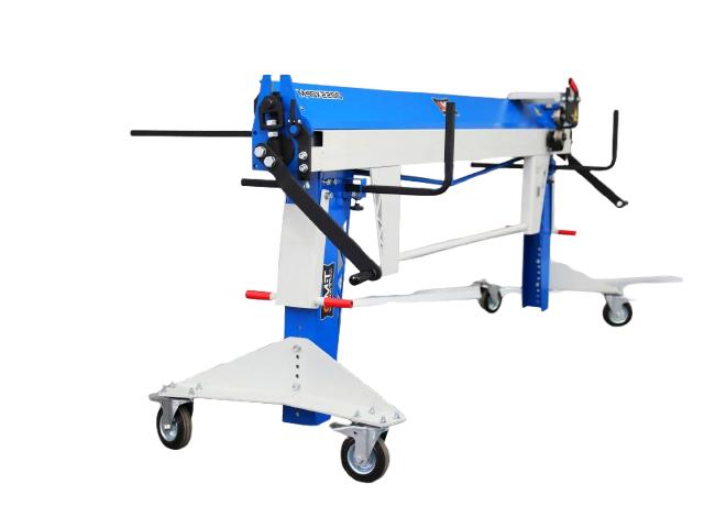 Photo Plieuse de tôle M40x2200 avec cisaille rotative+style image 2/6
