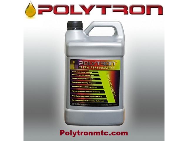 Photo POLYTRON Huile Moteur Entièrement Synthétique 5W40 - Intervalle de vidange d'huile 50.000 km image 2/2