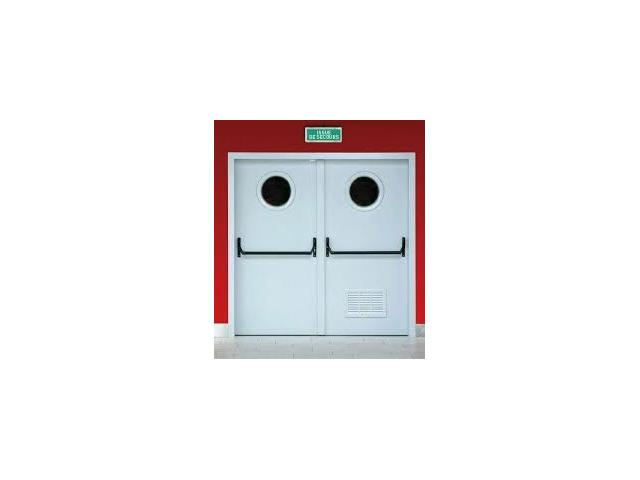 Photo Porte Coupe feu Maroc barre anti panique image 2/2