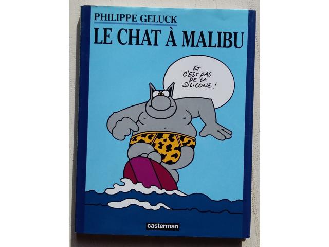 Photo Poster Le Chat  ~ Ph. Geluck 1997 ~ Format: 50 x 34,5 cm image 2/4