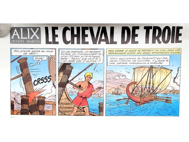 Photo Poster XL ❖ Alix - Le Cheval de Troie -  Jacques Martin image 2/5