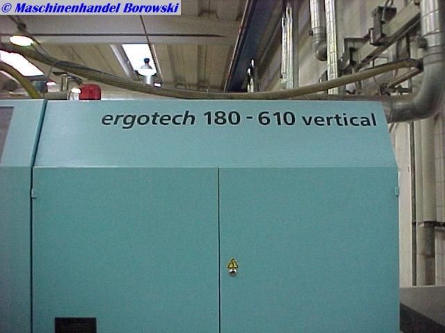 Photo Presse a injecter d`occasion Demag vertic. ERGOtech 150 V-610 image 2/4