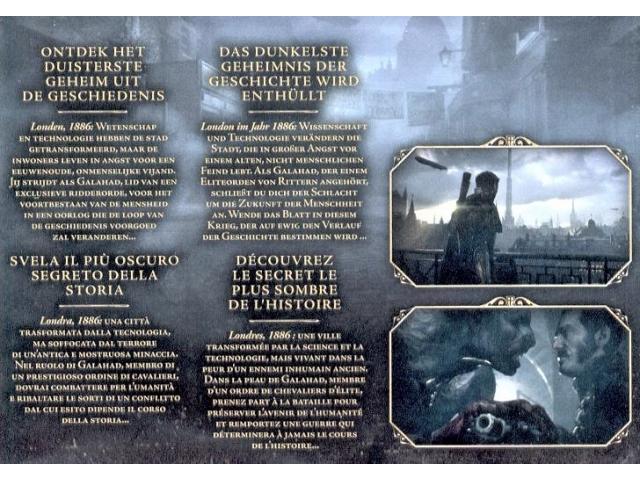 Photo PS4 - The Order : 1886 ✅ s/blister ! image 2/3