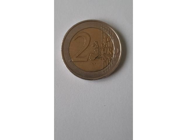 Photo Rare pièces de 2 Euros France. Arbre de vie RF 2001.Défauts + Fauté d'un Fer à  Cheval image 2/6