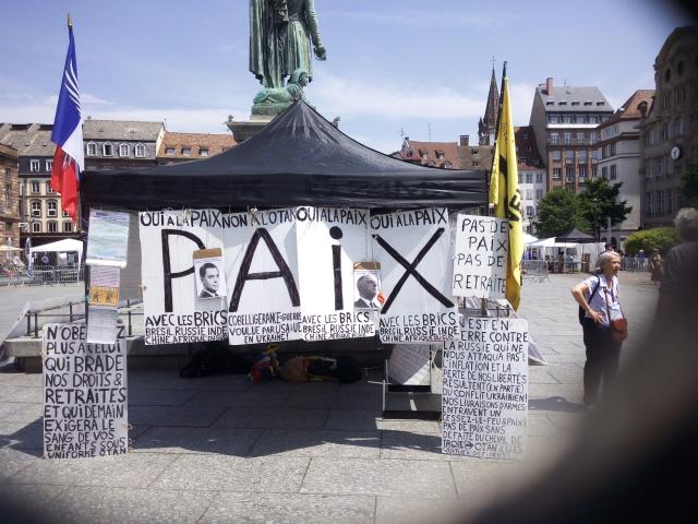 Photo Rassemblement (& expos) : Refus cobelligérance en Ukraine, Levant, Iran ! L’impérialisme euro-at image 2/4