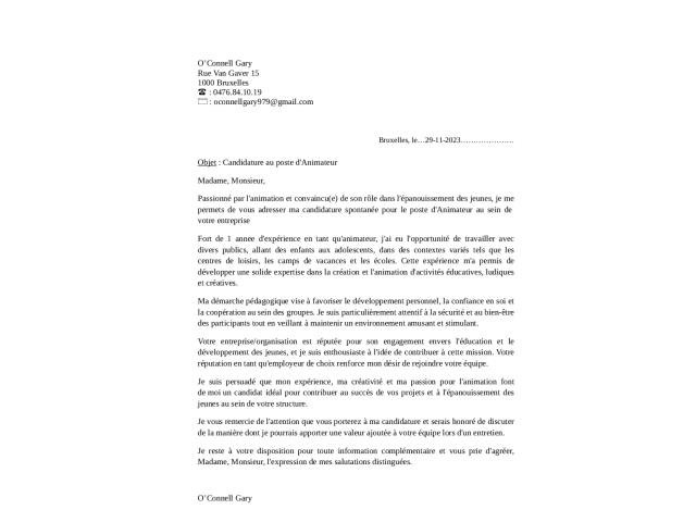 Photo Recherche travail dans l animation image 2/3