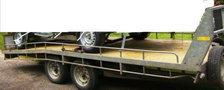 Photo Remorque porte voitures double essieux 2T600 image 2/3