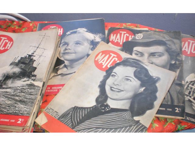 Photo revues PARIS-MATCH 1939-1940 image 2/3