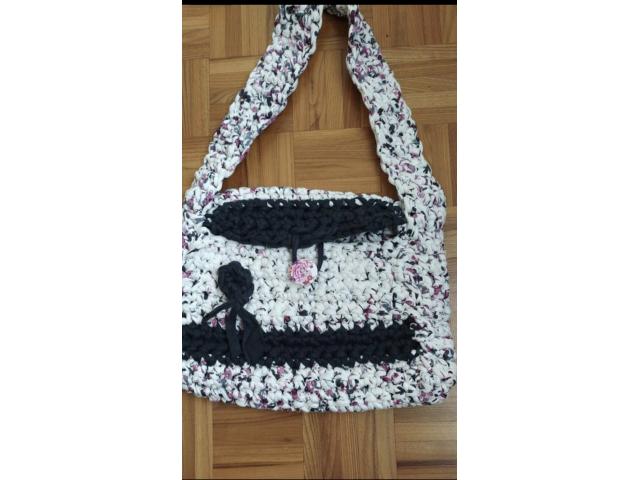 Photo Sac bandoulière au crochet, artisanal Comme neuf image 2/3