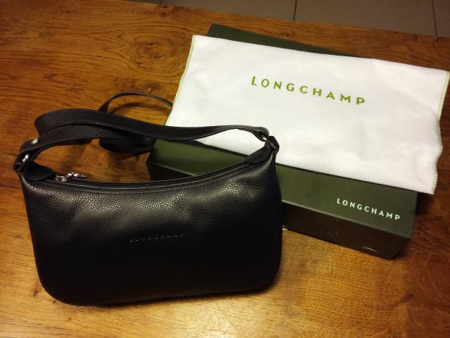 Photo Sac Longchamp en cuir noir image 2/3