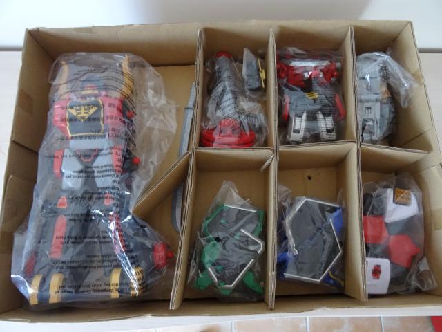 Photo Samurai Giga Megazord Set,exclu Toys"R"Us,robot,jouet,Power Rangers,Zord,collection,Saban, image 2/5
