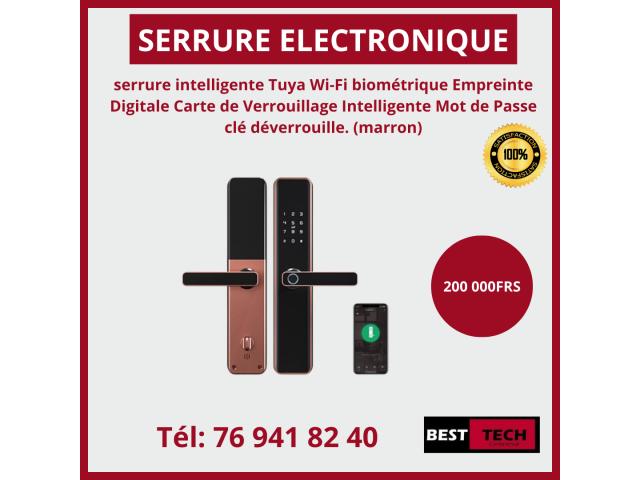Photo SERRURE INTELLIGENTE AVEC OU SANS CAMERA  DISPONIBLE image 2/3