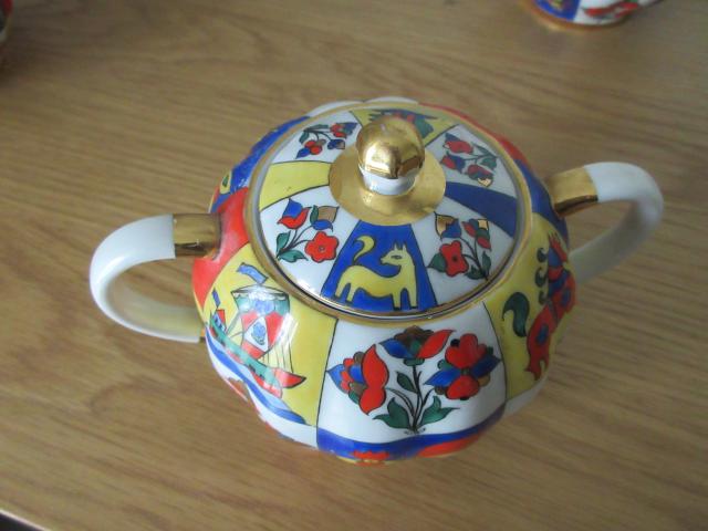 Photo Service à thé porcelaine russe 1960 image 2/4