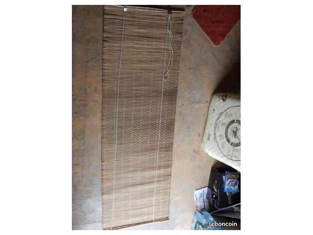 Photo Stores en bambou marron très clair 182 cm x 62 cm image 2/3