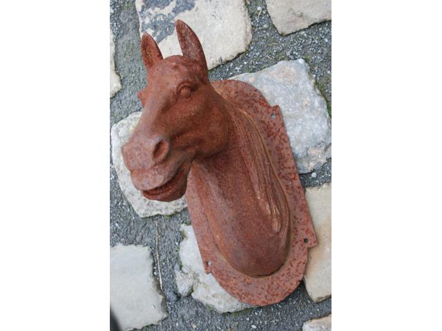 Photo SUPERBE TETE DE CHEVAL A SUSPENDRE image 2/2