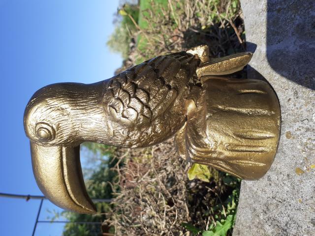 Photo SUPERBE TOUCAN EN FONTE D'ALUMINIUM image 2/6