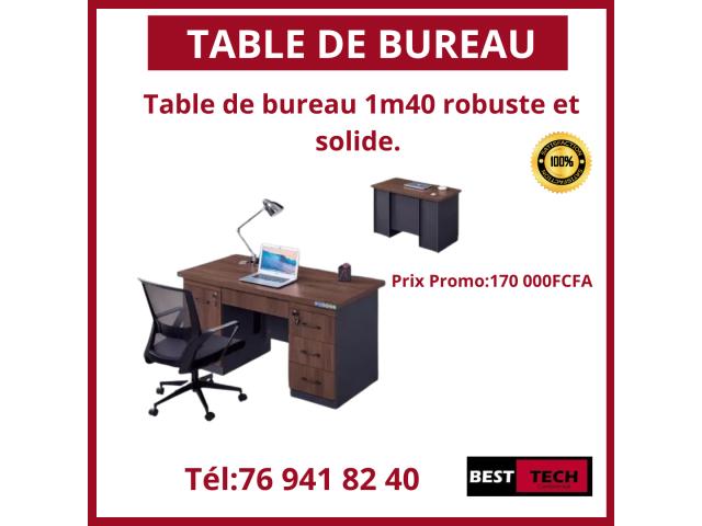 Photo TABLE & FAUTEUIL DE BUREAU DE QUALITE A VENDRE image 2/4