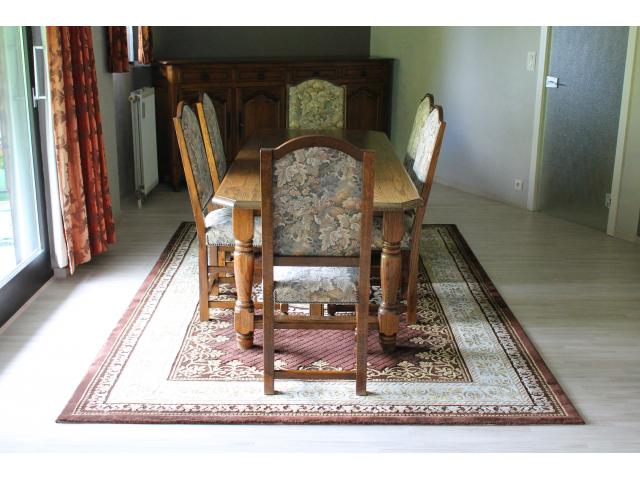 Photo Table chêne et 6 chaises image 2/3