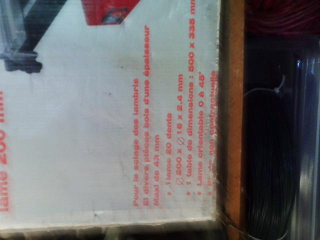 Photo table de scie de menuisier image 2/2