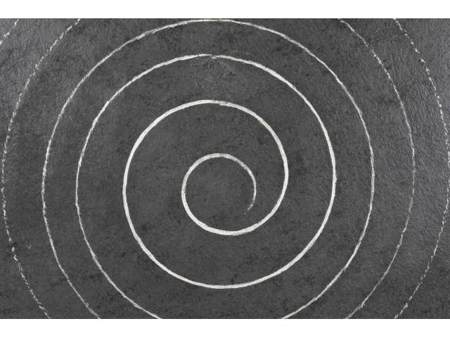 Photo Tableau argenté Peinture à l'Argent véritable sur Ardoise noire gravée image 2/5