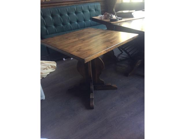 Photo tables en bois massif image 2/3