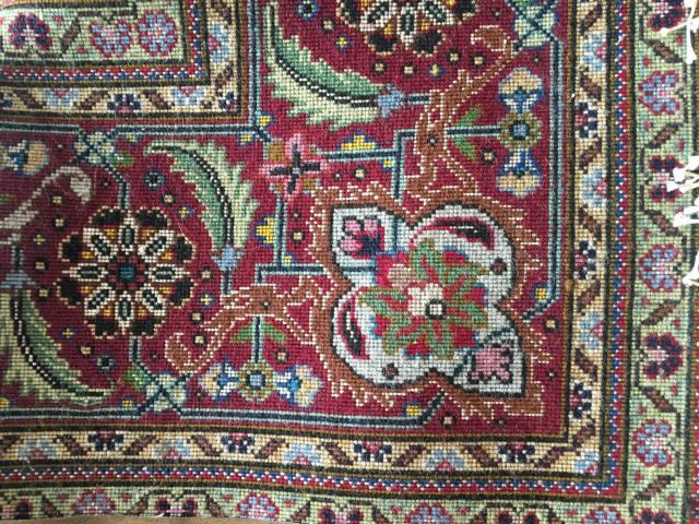 Photo Tapis persan fait main Tabriz/handgemaakt perzisch tapijt image 2/2