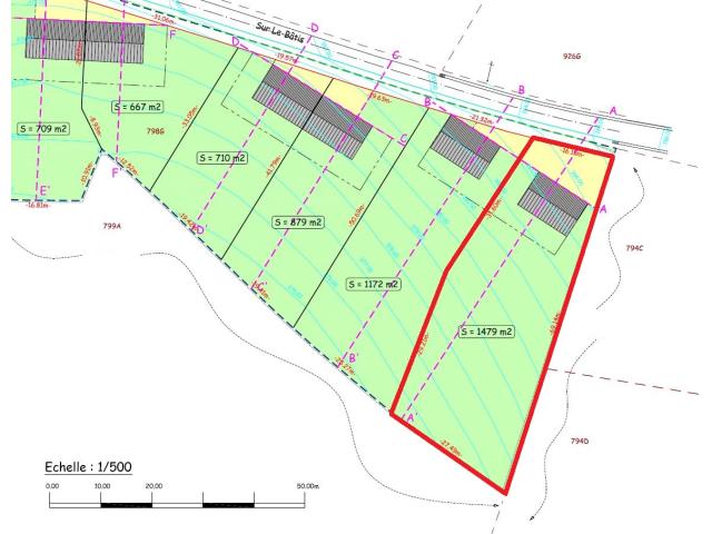 Photo Tenneville - Ortheuville : terrain à batir, 14a 79ca, pour maison 4 faç. image 2/3