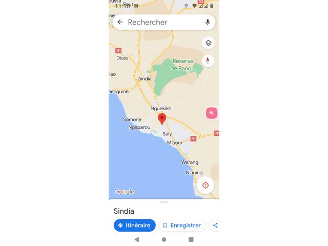 Photo terrain 450 m2 a saly image 2/5