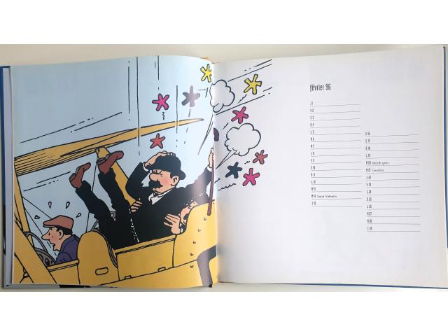 Photo Tintin ~ agenda hebdomadaire (année 1996 = 2024 !) ✅ Hergé image 2/4